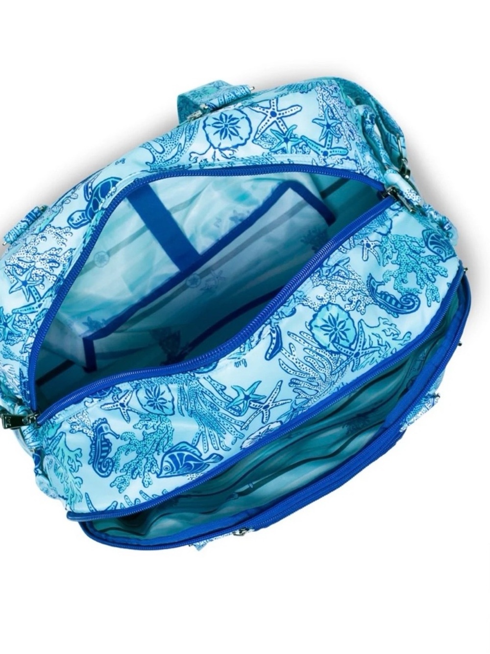 lug Propeller 2 Overnight Bag Coastal Print- Sealife Blue. NWT - Picture 4 of 5